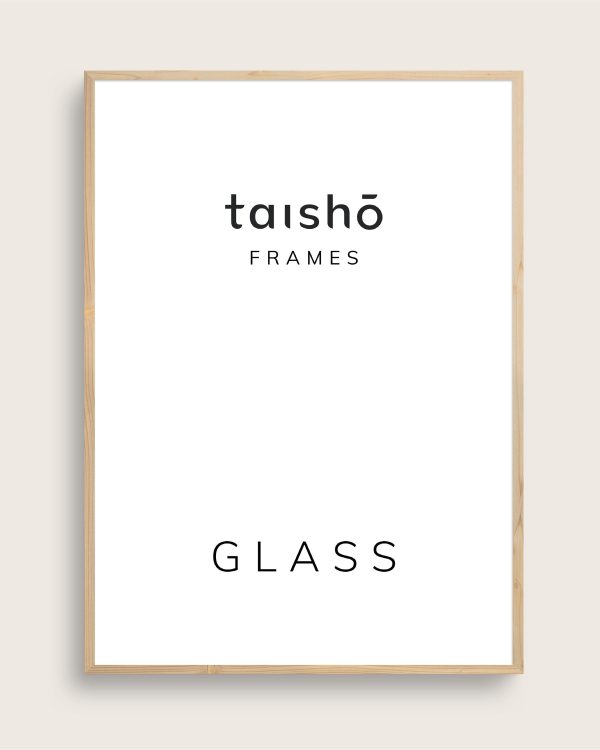 Egetræsramme | Størrelse A1 (59,4x84,1) | taishō