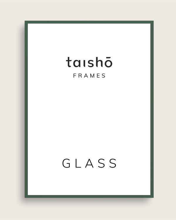 Mørkegrøn ramme | Størrelse A1 (59.4x84.1) | taishō