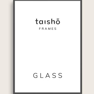 Sort ramme | Størrelse A1 (59.4x84.1) | taishō