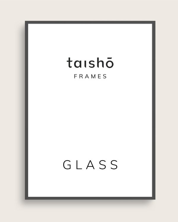 Sort ramme | Størrelse A1 (59.4x84.1) | taishō