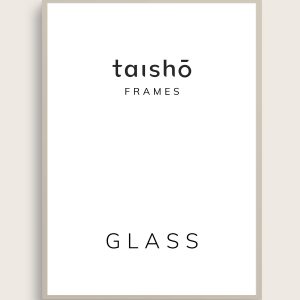 Varm grå ramme | Størrelse A1 (59.4x84.1) | taishō