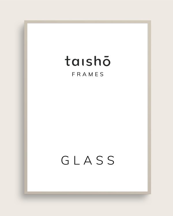 Varm grå ramme | Størrelse A1 (59.4x84.1) | taishō