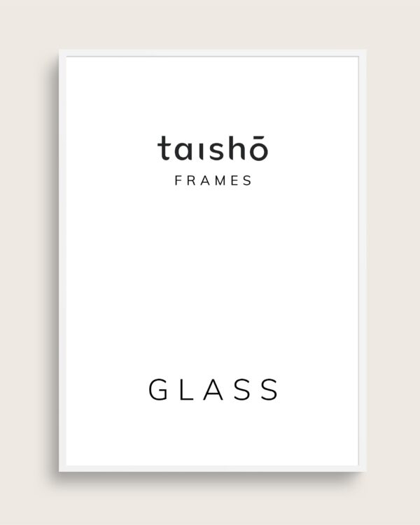 Hvid ramme | Størrelse A1 (59,4x84,1) | taishō