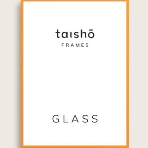 Orange ramme | Størrelse A1 (59.4x84.1) | taishō