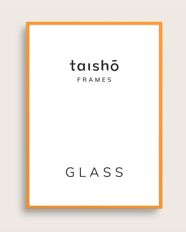 Orange ramme | Størrelse A1 (59.4x84.1) | taishō