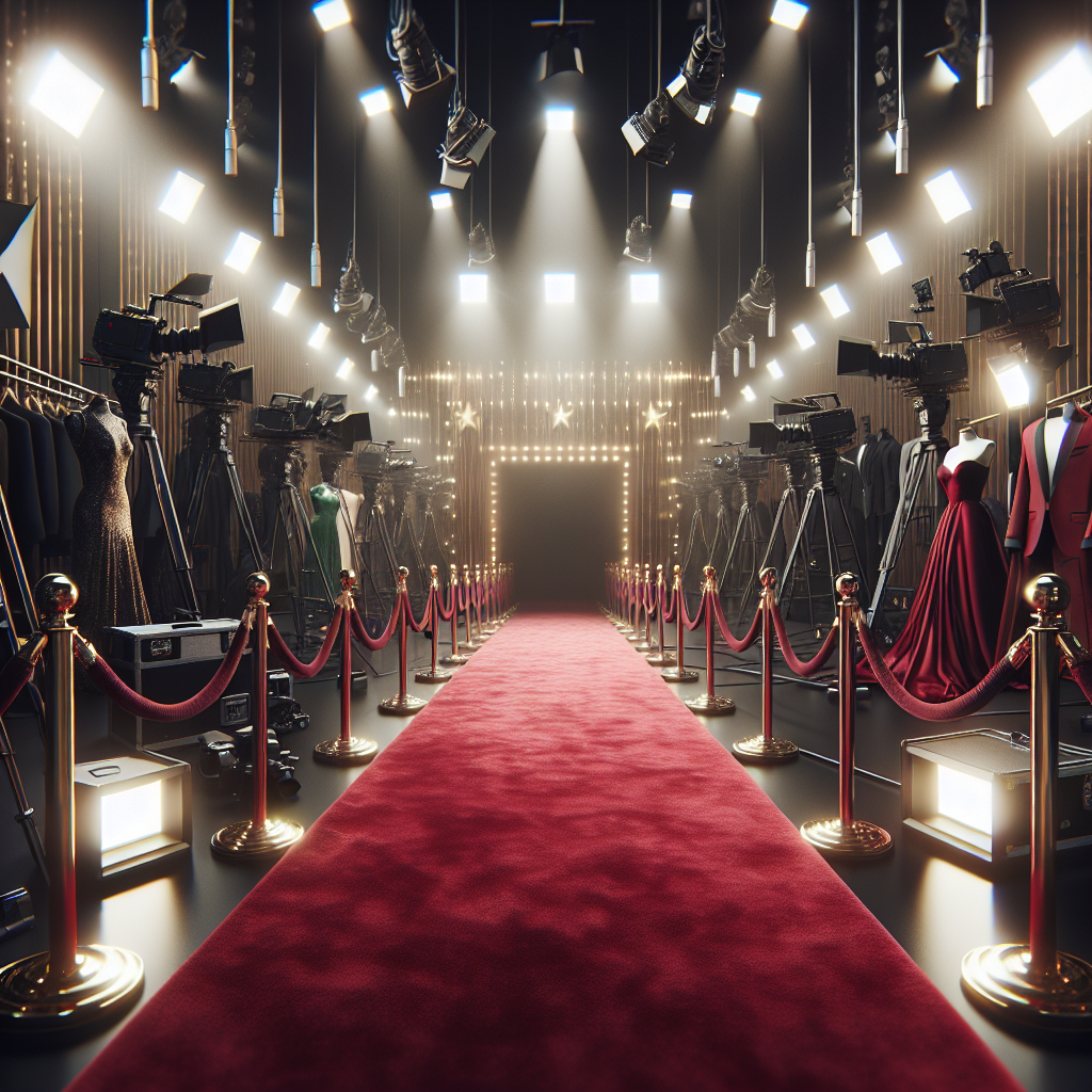 Hinter den kulissen: So bereiten sich promis auf den roten teppich vor